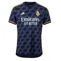 Camisa de time de futebol Real Madrid Eder Militao #3 Replicas 2º Equipamento 2023-24 Manga Curta